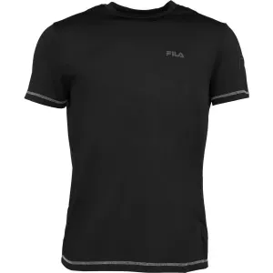 Fila MORITZ Herrenshirt, schwarz, veľkosť S