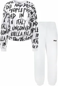 Fila FPW4100 Woman Pyjamas White M Fitness Unterwäsche