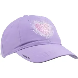 Finmark KIDS’ SUMMER CAP Kinder Cap für den Sommer, violett, veľkosť UNI