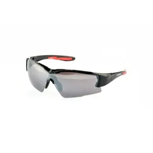 Finmark FNKX2228 Sportliche Sonnenbrille, schwarz, größe