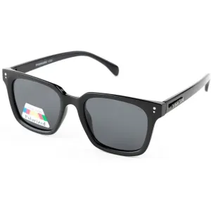 Finmark F2309 Sonnenbrille mit polarisierenden Gläsern, schwarz, größe