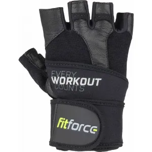 Fitforce LINEAR Fitness Handschuhe, schwarz, größe #182032
