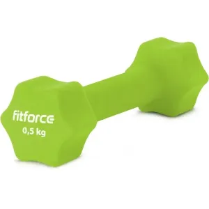 Fitforce HANTEL 0.5KG Kurzhantel, grün, veľkosť 0,5 KG