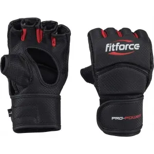 Fitforce PRO POWER Fingerlose Mixed Martial Arts Handschuhe, schwarz, größe #1030001