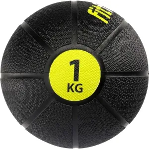 Fitforce MEDICINE BALL 1 KG Medizinball, schwarz, größe