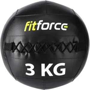 Fitforce WALL BALL 3 KG Medizinball, schwarz, größe