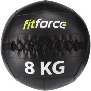 Fitforce WALL BALL 8 KG Medizinball, schwarz, größe