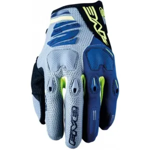 Five E2 Blau Handschuhe Größe M