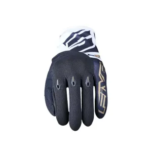 Five E3 Evo Weiß Schwarz Gold Handschuhe Größe 3XL