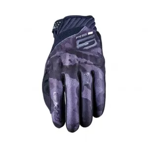 Five RS3 Evo Camo Schwarz Handschuhe Größe L