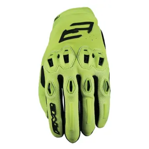 Five Stunt Evo 2 Fluorescent Gelb Handschuhe Größe 3XL