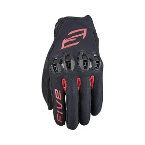 Five Tricks Gloves Black Red Größe 2XL