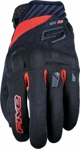 Five RS3 Evo Schwarz Rot Handschuhe Größe M