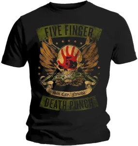 Five Finger Death Punch T-Shirt Unisex Locked & Loaded Black XL #62881