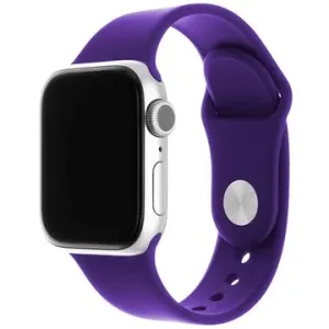 FIXED Silicone Strap SET für Apple Watch 38/40/41mm - dunkel lila
