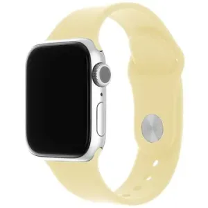 FIXED Silicone Strap SET für Apple Watch 38/40/41mm - hellgelb