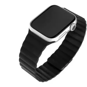 FIXED Silikon-Magnetarmband für Apple Watch 38/40/41mm  schwarz