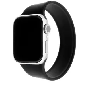 FIXED Elastic Silicone Strap für Apple Watch 42/44/45/Ultra 49mm Größe XL schwarz