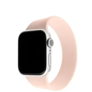 FIXED Elastic Silicone Strap für Apple Watch 42/44/45/Ultra 49mm Größe XS pink
