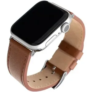 FIXED Leather Strap für Apple Watch 42/44/45/Ultra 49mm - braun
