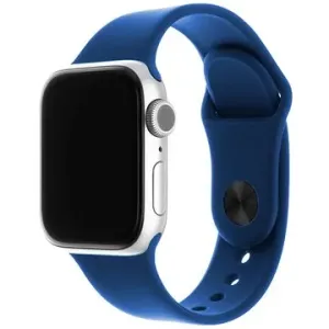 FIXED Silicone Strap SET für Apple Watch 42/44/45/Ultra 49mm - königsblau