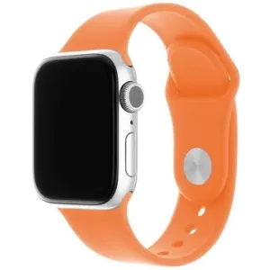 FIXED Silicone Strap SET für Apple Watch 42/44/45/Ultra 49mm - orange