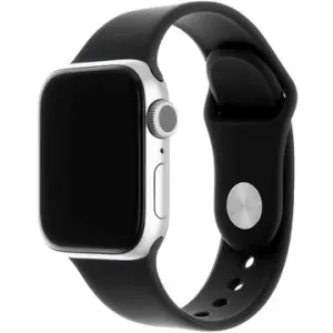 FIXED Silicone Strap SET für Apple Watch 42/44/45/Ultra 49mm - schwarz