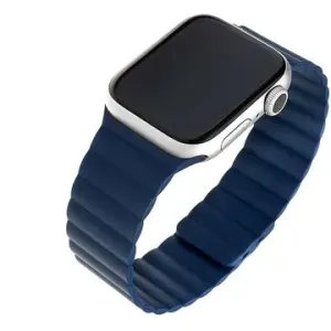 FIXED Silikon-Magnetarmband für Apple Watch 42/44/45/Ultra 49mm blau