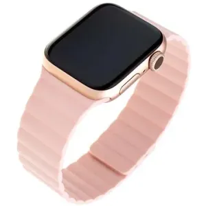 FIXED Silikon-Magnetarmband für Apple Watch 42/44/45/Ultra 49mm rosa