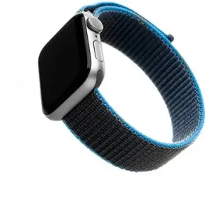 FIXED Nylon Strap für Apple Watch 38/40/41mm - grau-blau
