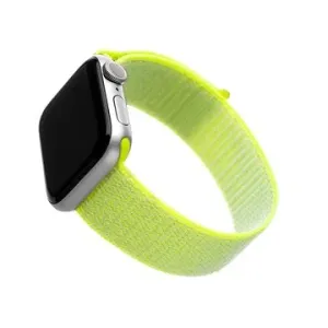 FIXED Nylon Strap für Apple Watch 38/40/41mm - Limette