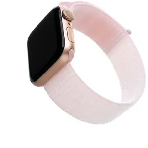 FIXED Nylon Strap für Apple Watch 42/44/45/Ultra 49mm - pink