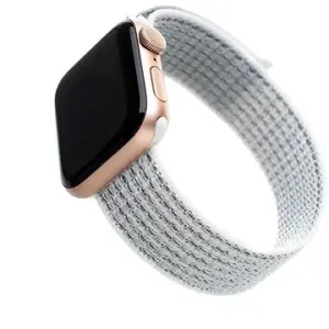 FIXED Nylon Strap für Apple Watch  42/44/45/Ultra 49mm - weiß