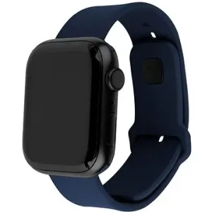 FIXED Silikon-Sportarmband für Apple Watch 42/44/45mm blau