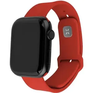 FIXED Silikon-Sportarmband für Apple Watch 42/44/45mm rot