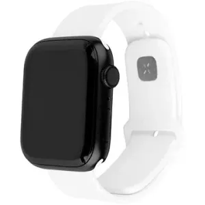 FIXED Silikon-Sportarmband für Apple Watch Ultra 49mm weiß