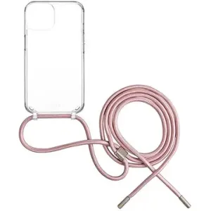 FIXED Pure Neck mit rosa Lanyard für Samsung Galaxy A35 5G