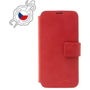 FIXED ProFit Case aus echtem Rindsleder für Apple iPhone 12/12 Pro - rot