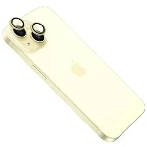 FIXED Camera Glass für Apple iPhone 15/15 Plus gelb