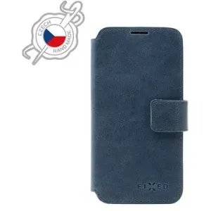 FIXED ProFit Case aus echtem Rindsleder für Samsung Galaxy A52/A52 5G/A52s 5G - blau