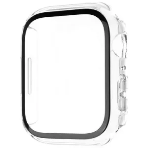FIXED Pure Cover mit gehärtetem Glas für Apple Watch - 45 mm - transparent