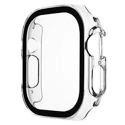 FIXED Pure Cover mit gehärtetem Glas für Apple Watch Ultra - 49 mm - transparent
