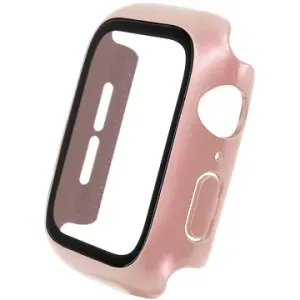 FIXED Pure+ mit gehärtetem Glas für Apple Watch 40mm rosa