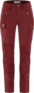 Fjällräven Nikka Trousers Curved W Bordeaux Red 36 Outdoorhose