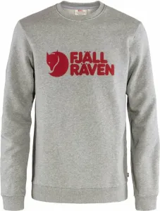 Fjällräven Logo Sweater M Grey/Melange XL Outdoor Hoodie