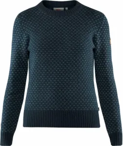 Fjällräven Övik Nordic Sweater W Dark Navy S Outdoor Hoodie