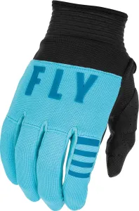 FLY Racing F-16 Aqua Dark Teal Schwarz Handschuhe Größe 2XL