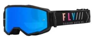 FLY Racing Zone Goggle S.E. Avenger Black Sunset (Mirror Lens) Größe