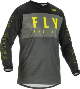 FLY Racing F-16 Jersey Grey Black Hi-Vis Größe S