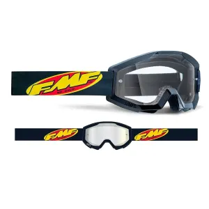 FMF Powercore Youth Core Black Clear Goggles Größe